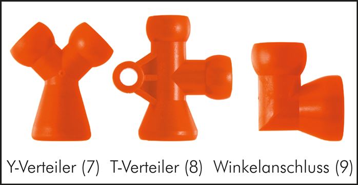 Voorbeeldig Afbeelding: Koelmiddel-scharnierslangsysteem - Cool-Line 1/4",- Y-verdeler, T-verdeler, hoekaansluiting,