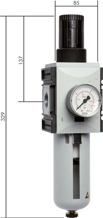 Voorbeeldig Afbeelding: Filterregelaar - Futura-reeks 4