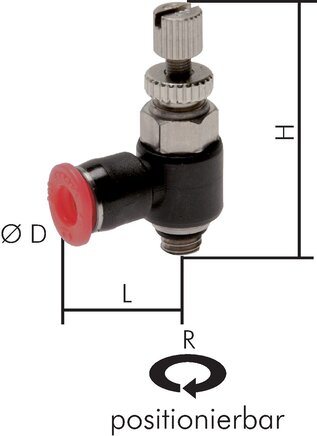 Voorbeeldig Afbeelding: Mini-smoorterugslagklep (toevoerlucht regelend)