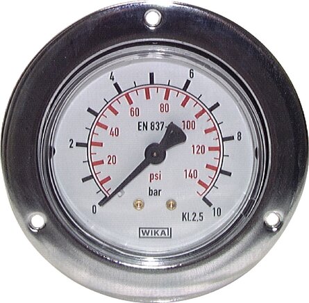 Voorbeeldig Afbeelding: Inbouwmanometer, frontring