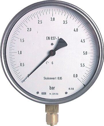 Voorbeeldig Afbeelding: Fijne meet-manometer verticaal